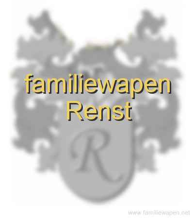 familiewapen Renst