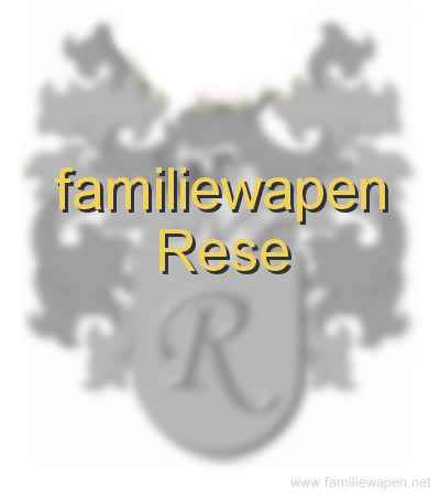 familiewapen Rese