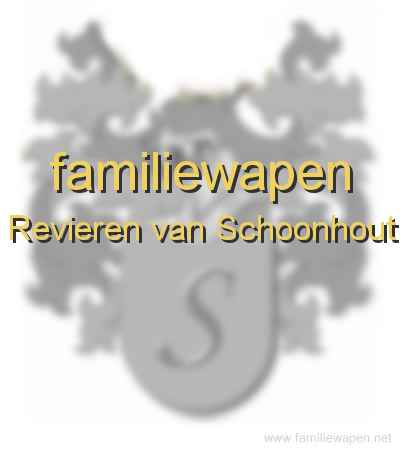 familiewapen Revieren van Schoonhout