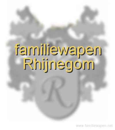 familiewapen Rhijnegom