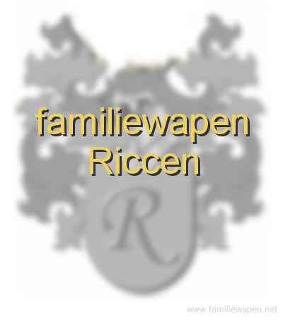 familiewapen Riccen