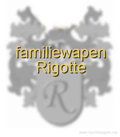 familiewapen Rigotte