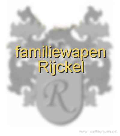 familiewapen Rijckel