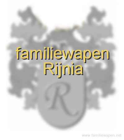 familiewapen Rijnia