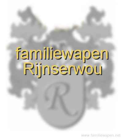 familiewapen Rijnserwou