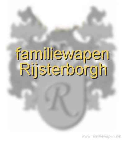 familiewapen Rijsterborgh