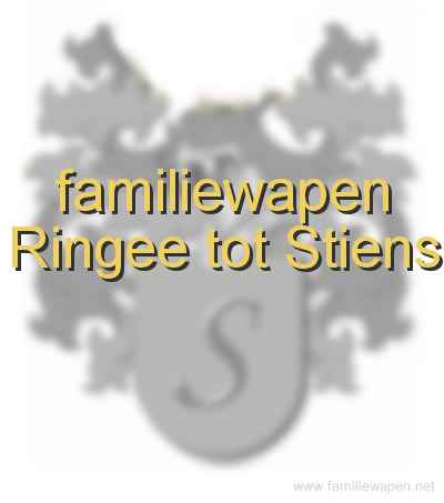 familiewapen Ringee tot Stiens