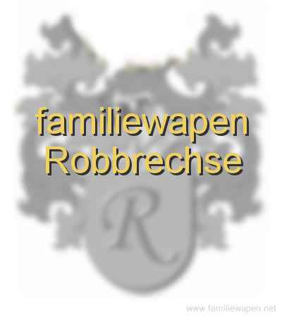 familiewapen Robbrechse