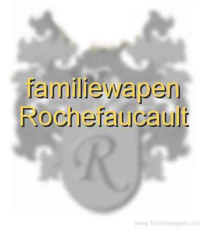 familiewapen Rochefaucault