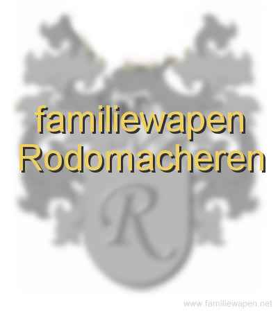 familiewapen Rodomacheren