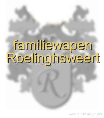 familiewapen Roelinghsweert