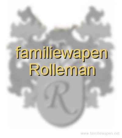 familiewapen Rolleman