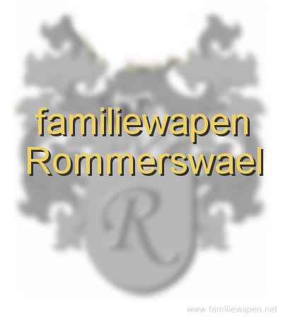 familiewapen Rommerswael