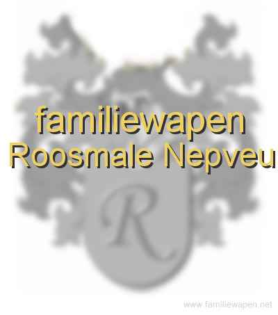 familiewapen Roosmale Nepveu