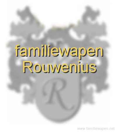 familiewapen Rouwenius