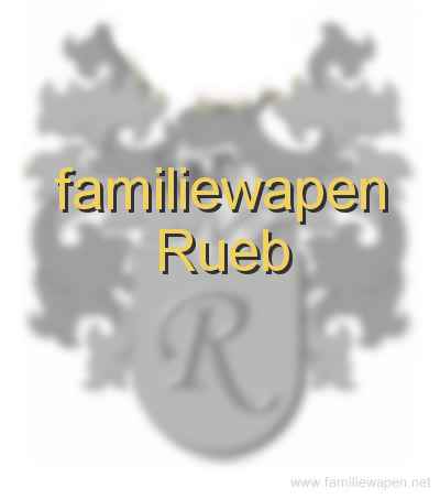 familiewapen Rueb