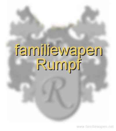 familiewapen Rumpf