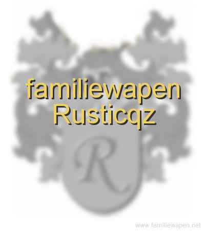 familiewapen Rusticqz