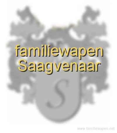 familiewapen Saagvenaar