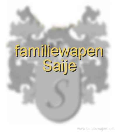 familiewapen Saije