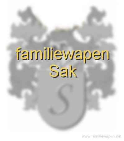 familiewapen Sak