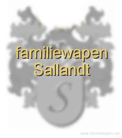 familiewapen Sallandt