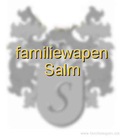 familiewapen Salm