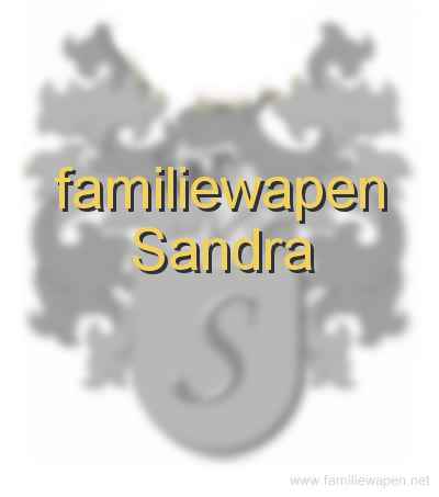 familiewapen Sandra