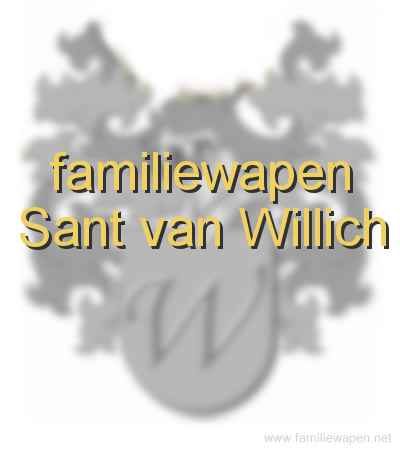 familiewapen Sant van Willich