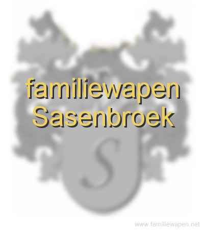 familiewapen Sasenbroek