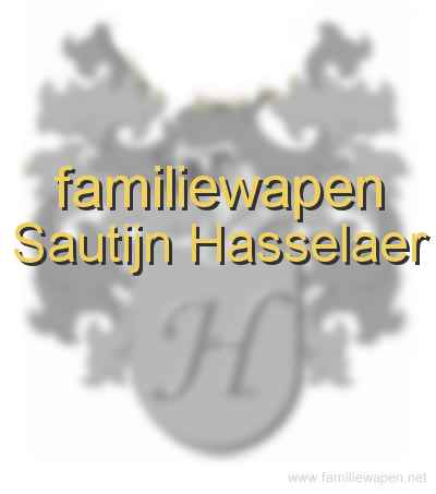 familiewapen Sautijn Hasselaer