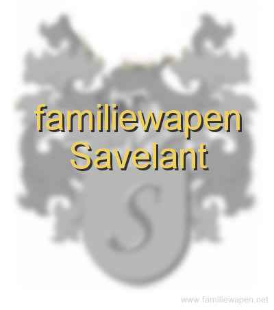 familiewapen Savelant