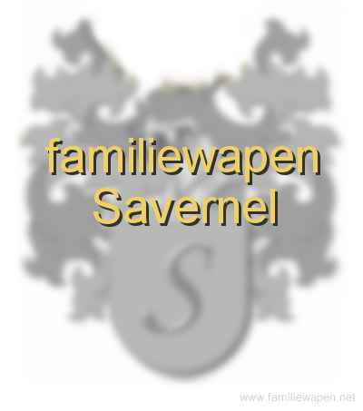 familiewapen Savernel