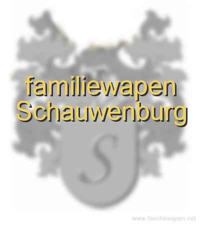 familiewapen Schauwenburg