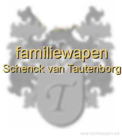 familiewapen Schenck van Tautenborg