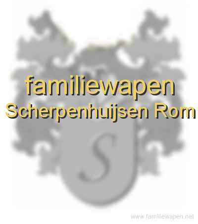 familiewapen Scherpenhuijsen Rom