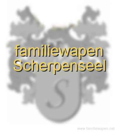 familiewapen Scherpenseel