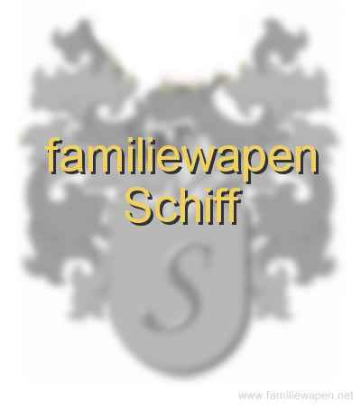 familiewapen Schiff