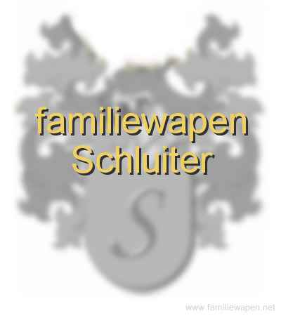 familiewapen Schluiter