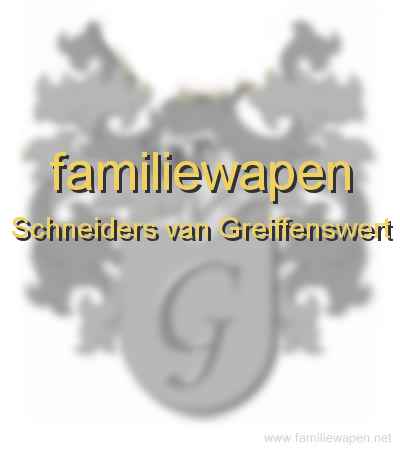 familiewapen Schneiders van Greiffenswert