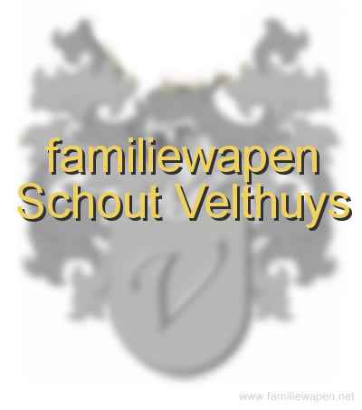 familiewapen Schout Velthuys