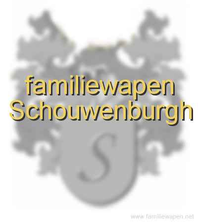 familiewapen Schouwenburgh