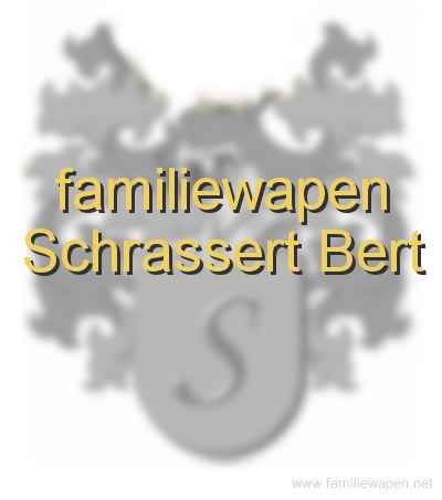 familiewapen Schrassert Bert