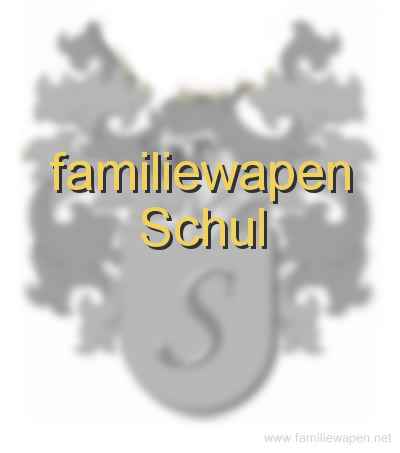 familiewapen Schul