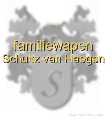 familiewapen Schultz van Haegen