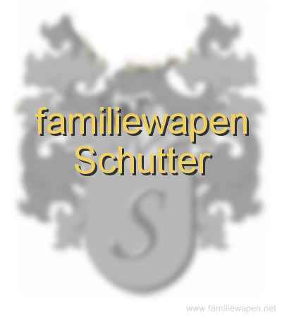 familiewapen Schutter