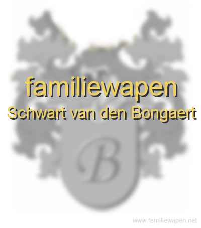 familiewapen Schwart van den Bongaert