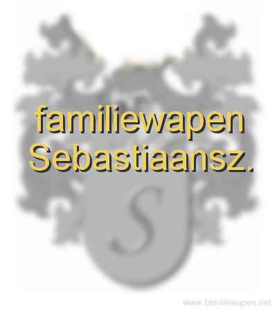 familiewapen Sebastiaansz.