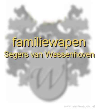 familiewapen Segers van Wassenhoven