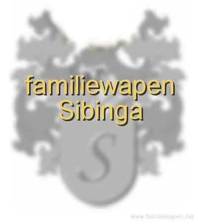 familiewapen Sibinga